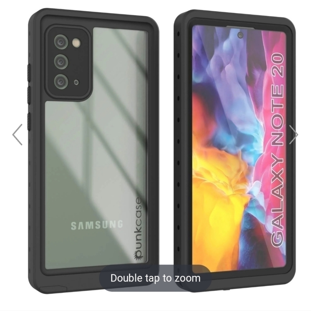 Waterproof black case phone protector for Samsung Galaxy Note 20 5g NEW